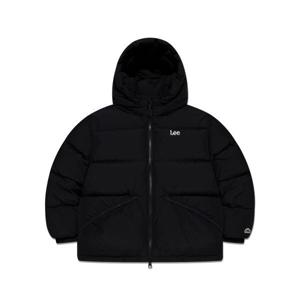 LEE KIDS 후드 헤비다운 숏푸퍼 블랙 L케이투 K2504DP03BK 370607