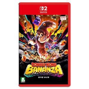 [특전 스트랩 홀더 증정] 닌텐도 스위치2 동키콩 바난자 한글판 게임팩