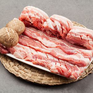 [ 신축산 도매 ] 한돈 국내산 삼겹살 + 목살 + 항정살 + 뒷고기  국내산 맛있는 돼지고기 골라담기 600g