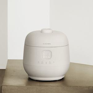 [7%카드즉시할인] 쿠첸 본사직영 브레인 풀스텐 듀얼프레셔 6인용 IH전기압력밥솥 퓨어화이트 CRH-TWS0610MW