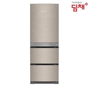위니아 딤채 인증점 25년형 김치냉장고 스텐드형 330리터 GDT33KTMTES 마블 베이지