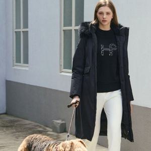 [모다아울렛][힐크릭]여성골프웨어 겨울패딩 구스다운 롱다운 점퍼 1HCPAWU902B 순천점