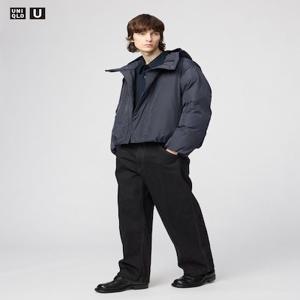 유니클로 UNIQLO 바지 긴바지 와이드핏컬러진