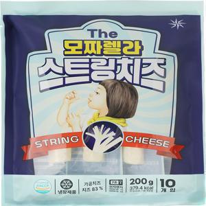 [삼성월렛/APP전용] The 모짜렐라 스트링치즈 200gX2봉(20g*20개)