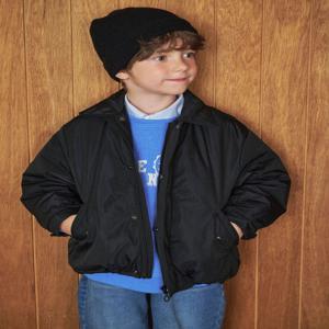 BY53JP01NV 네이비 화섬 카라 패딩 점퍼