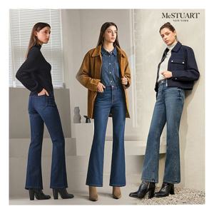 맥스튜어트 25FW 여성 소프트 웜기모 데님 3종