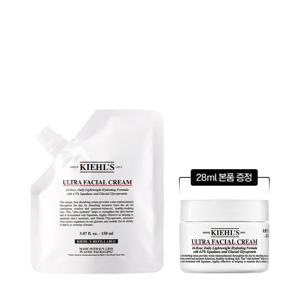 [12] 키엘 수분크림 리필 파우치 150ml 세트 (+28ml 본품증정)