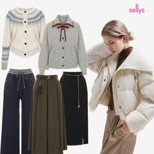 [샐리]|[무배&쿠폰] 2025 연말결산세일 최대할인 기모팬츠/퍼패딩/니트 外