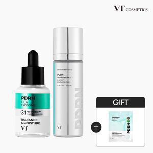[VT본사] R5 퍼밍 앰플 30ml + 피디알엔 글로우 앰플 100ml 세트