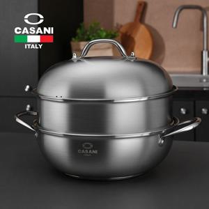 [CASANI] IH 더블 돔 웍 28cm