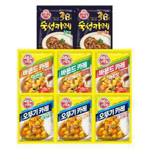 [오뚜기] 분말카레 3개+3개(총 6개) 골라담기