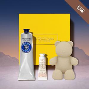 [기프트][단독] 시어 핸드 크림 150ml 세트 (+홀리데이 시그니처 1종+허그베어)