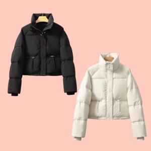 [파격할인][겨울코디완성]  [핏보장] 여성 경량 숏패딩 / 패션선글라스