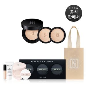 [롯데단독]블랙쿠션 파운데이션 디럭스 SPF34/PA++ (본품15g+리필15gx2)