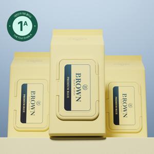 프리미엄 블루 고평량 1등급 순한 아기물티슈 72매 캡 10+10팩