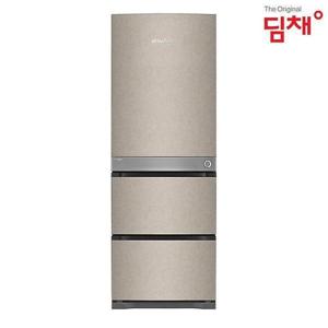 위니아 딤채 인증점 25년형 김치냉장고 스텐드형 330리터 GDT33KTMTES 마블 베이지