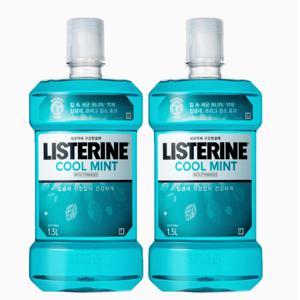 리스테린 쿨민트 1.5L x 2개입