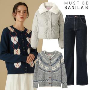 [바닐라비X머스트비] 여성 BEST&NEW 100종 패딩/코트/가디건/니트/팬츠/스커트