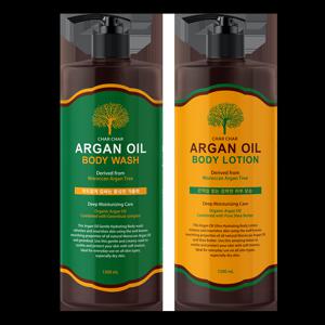 에바스 샤샤 아르간오일 대용량 바디워시 / 바디로션 (1500ml x 택 2개)
