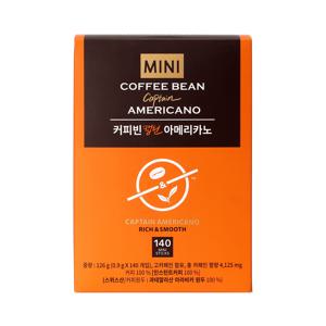 커피빈 캡틴 아메리카노 미니 140개입
