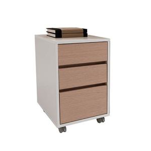 [추가 중복쿠폰] 뉴프렌즈 3단 이동서랍박스 (화이트콤비,화이트)