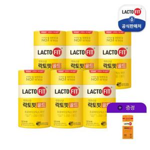 락토핏 골드 6통(300일분) + 락토핏 코어 30포