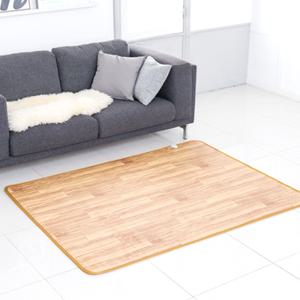 국산 사라사라 연질 모노륨 우드패턴 거실장판 탄소 전기매트 더블 140 x 183 cm