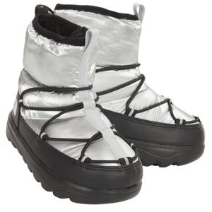 [매장판] 노스페이스 키즈 방한화 부츠 숏 겨울 보레알리스 데일리 신발 실버 NS87R97T