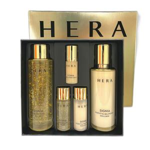 헤라 시그니아 2종 기획 스킨+로션 세트 생일 설날 선물 (쇼핑백 드림) 워터+에멀전 2종 세트