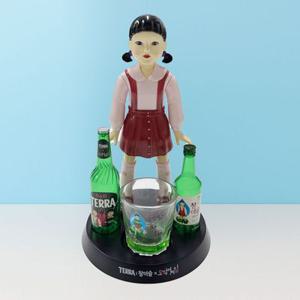 오징어게임 영희 술게임 2탄 참이슬 테라 굿즈 장난감 진로 피규어 술자리 집들이 선물 게임