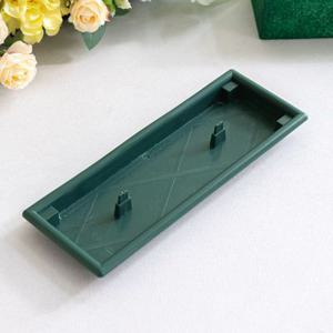 오아시스 스펀지 받침대 테이블 데코 원장 25x9cm 플라스틱 수반 장식 원예 꽃꽂이 만들기 재료 diy