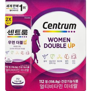센트룸우먼 비타민 112정 더블업
