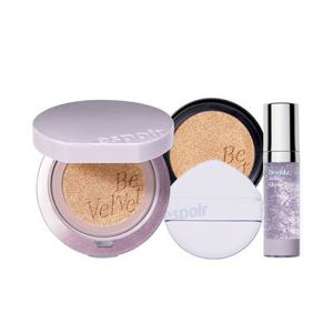 [갤럭시 빔 에디션] 비벨벳 커버 쿠션 (본품+리필+퍼프 1매+글로우 라이저 7ml)