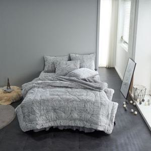 두꺼운 프리미엄 마벨 10미리 착번아웃 극세사 차렵이불 퀸(Q)/싱글(SS)[세트//단품]