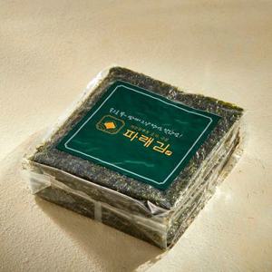 [통미김] 100% 국내산 바삭하고 고소한 밥 반찬 간식 안주 재래 구운 파래김 30장,52장,70장,100장