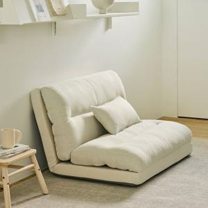 한샘 휴 모드 좌식 소파베드 페브릭 침대 매트리스 아이보리