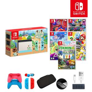닌텐도 스위치 HAD 본체+게임팩 1개+SMF 풀악세서리 패키지 오늘출발