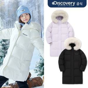 [디스커버리] 여아 엘로이사 구스다운 롱패딩 3종 택1