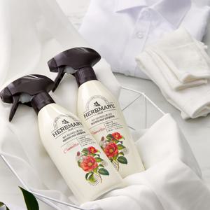 [포토리뷰500P]허브마리 섬유탈취제 카멜리아힐 400mlx2입