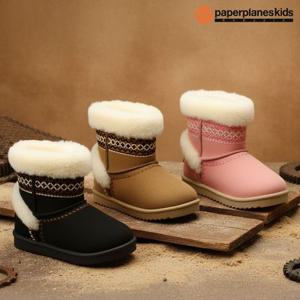 아동 키즈 털 부츠 어린이 방한화 여아 남아 겨울 퍼 앵클 아동화 기모 스웨이드 초등 신발