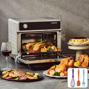 [S]쿠진아트 스팀 에어프라이어 오븐 CSO-500KR+실리콘 키친툴 3종