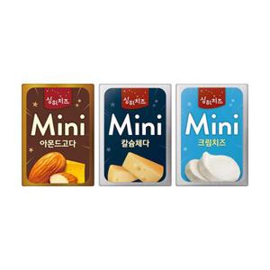 상하 미니치즈 3종 (칼슘체다/크림치즈/아몬드고다) 12g 40개(4입 10봉지)