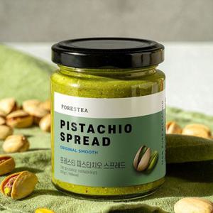 포레스티 국내제조 무첨가 100% 피스타치오 스프레드 200g 1병 무가당 무설탕
