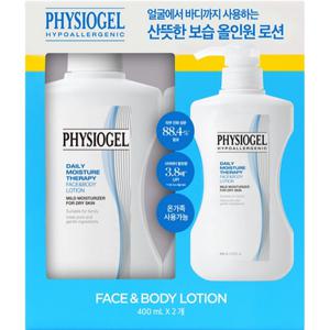 피지오겔 페이스 앤 바디로션 400ml 2개 DMT