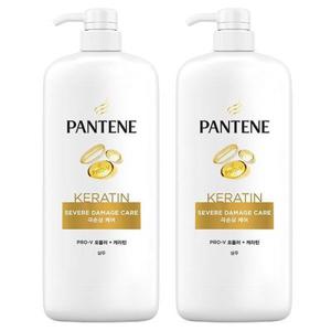 [팬틴] 케라틴 극손상케어 샴푸/컨디셔너 1200mlX2개