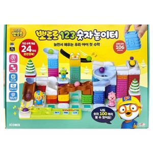 아이코닉스-뽀로로 123 숫자놀이터 106PCS