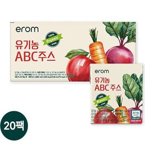 이롬 황성주 유기농 ABC쥬스 CCA주스 효능 (140ml*20팩) (1/2/3/4박스 택1) 하루야채