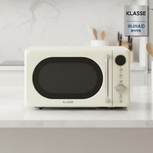 위니아 클라쎄 전자레인지 20L MRA920REL1(AK) 베이지 미니 소형 원룸 전자렌지