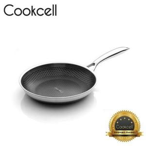 [Cookcell] 쿡셀 통3중 더블 세라믹 코팅 블랙에디션 IH 프라이팬 20cm / 품번 : 03000