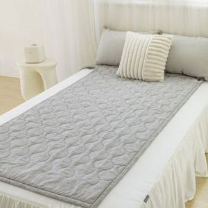 [파크론] [당일출고][25년형]  워셔블 온수매트 클라우디그레이 싱글